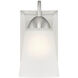 Malone 1 Light 5 inch Brushed Nickel Wall Sconce Wall Light